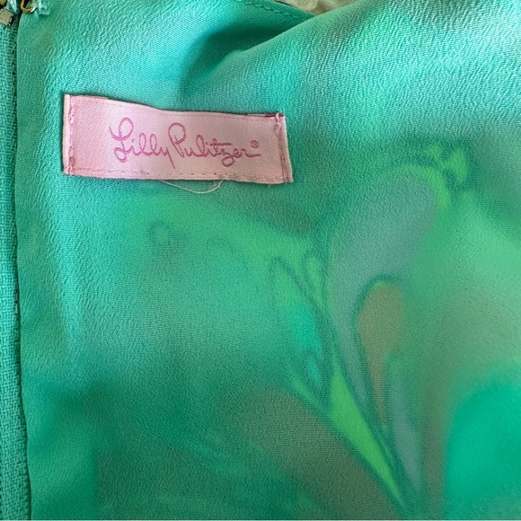 Lilly Pulitzer Lloyd Feeling Groovy Sleeveless Dress EUC size 0 - Picture 7 of 7